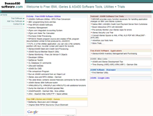Tablet Screenshot of freeas400software.com